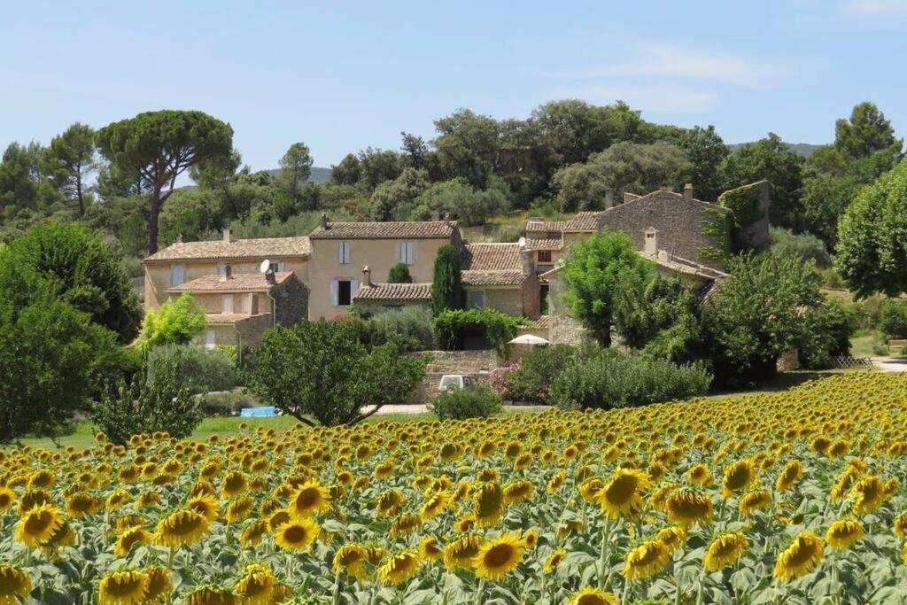 Les Tarraiettes Au Pied Du Luberon Villa Lourmarin Bagian luar foto